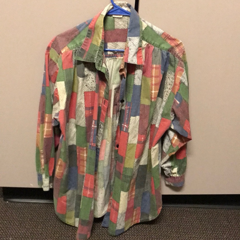 Patchwork shirt